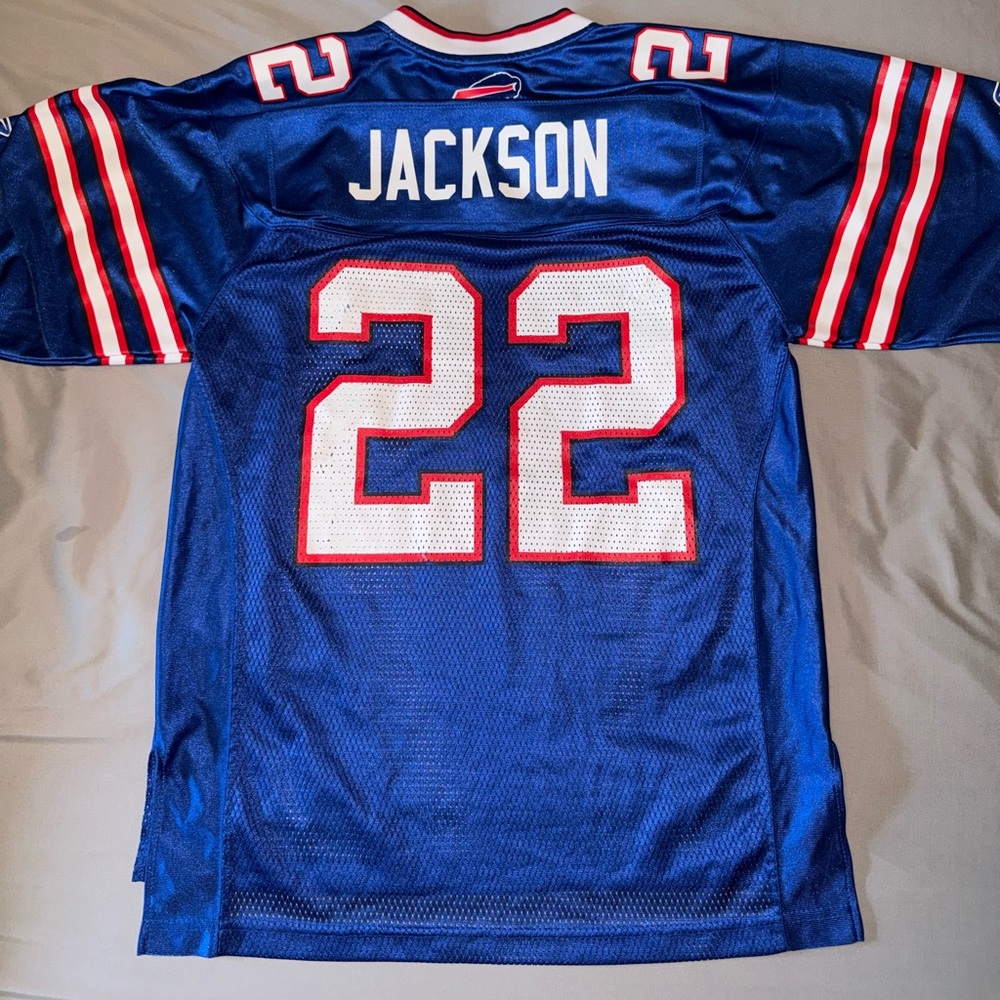 Fred Jackson #22 Bills Reebok Blue Jersey